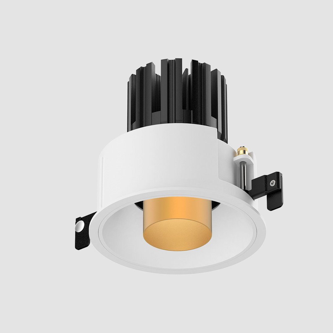 3 Inch Flush Spotlight - Gold