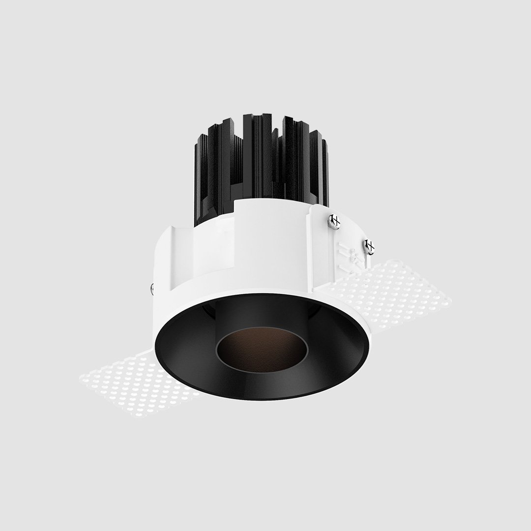 3 Inch Flush Spotlight - Black