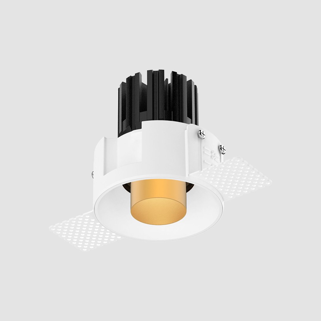 3 Inch Flush Spotlight - Gold