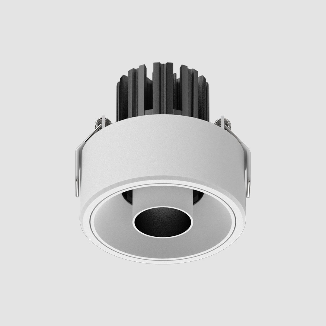 3 Inch Flush Spotlight - White