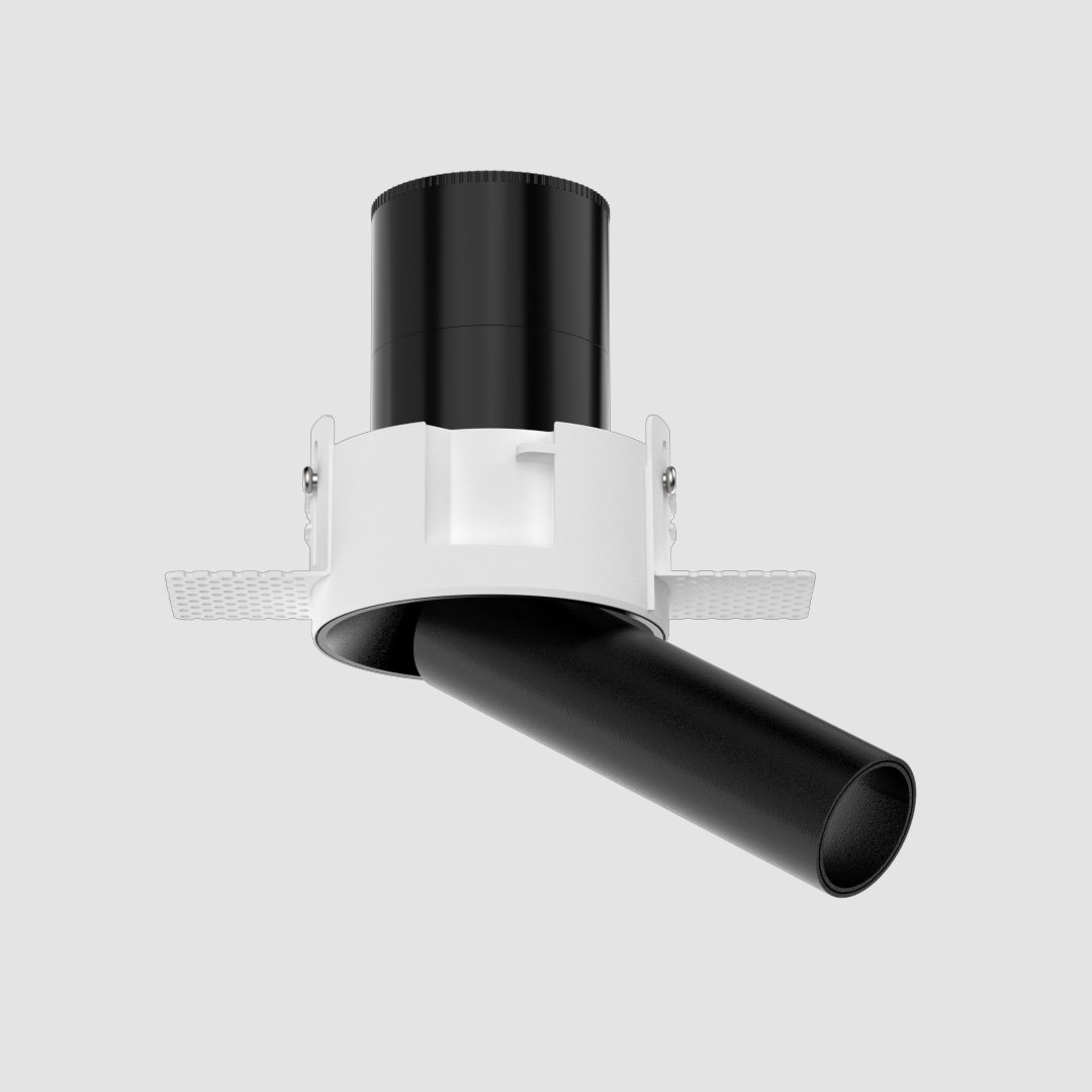 3 Inch Telescopic Spotlight - Black