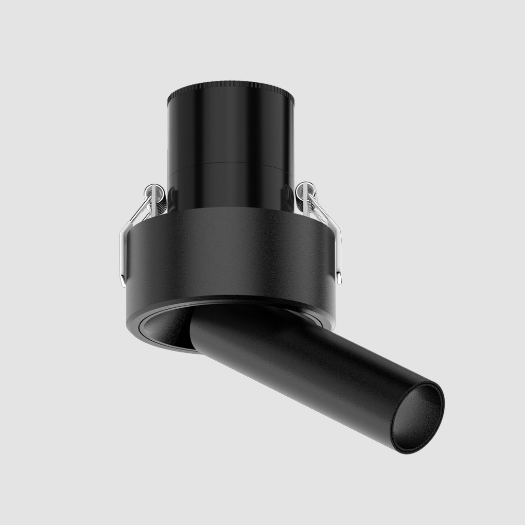 3 Inch Telescopic Spotlight - Black