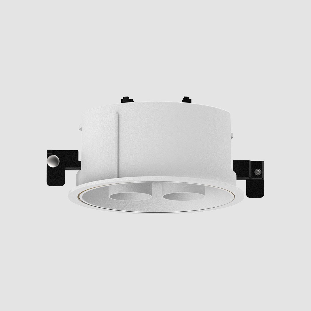 3 Inch Twin Mini Spotlight - White