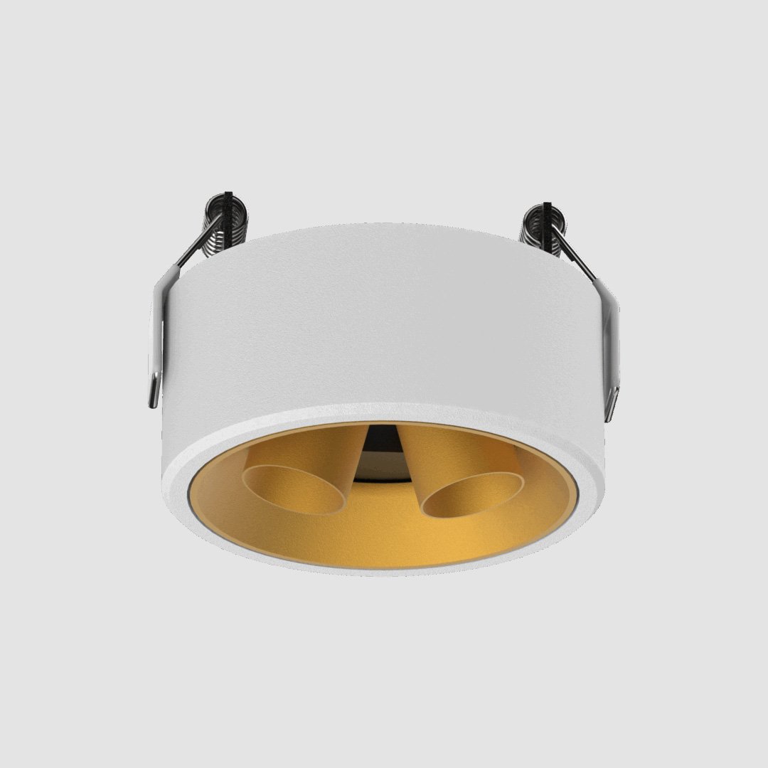 3 Inch Twin Mini Spotlight - Gold