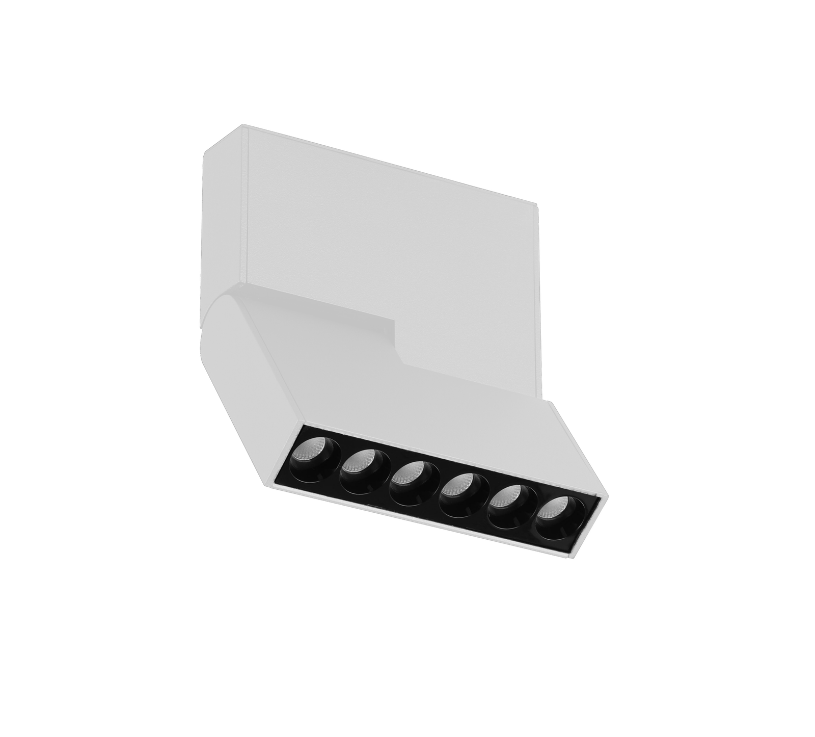 Folding Multi Spot - Standard Track - White, 8W