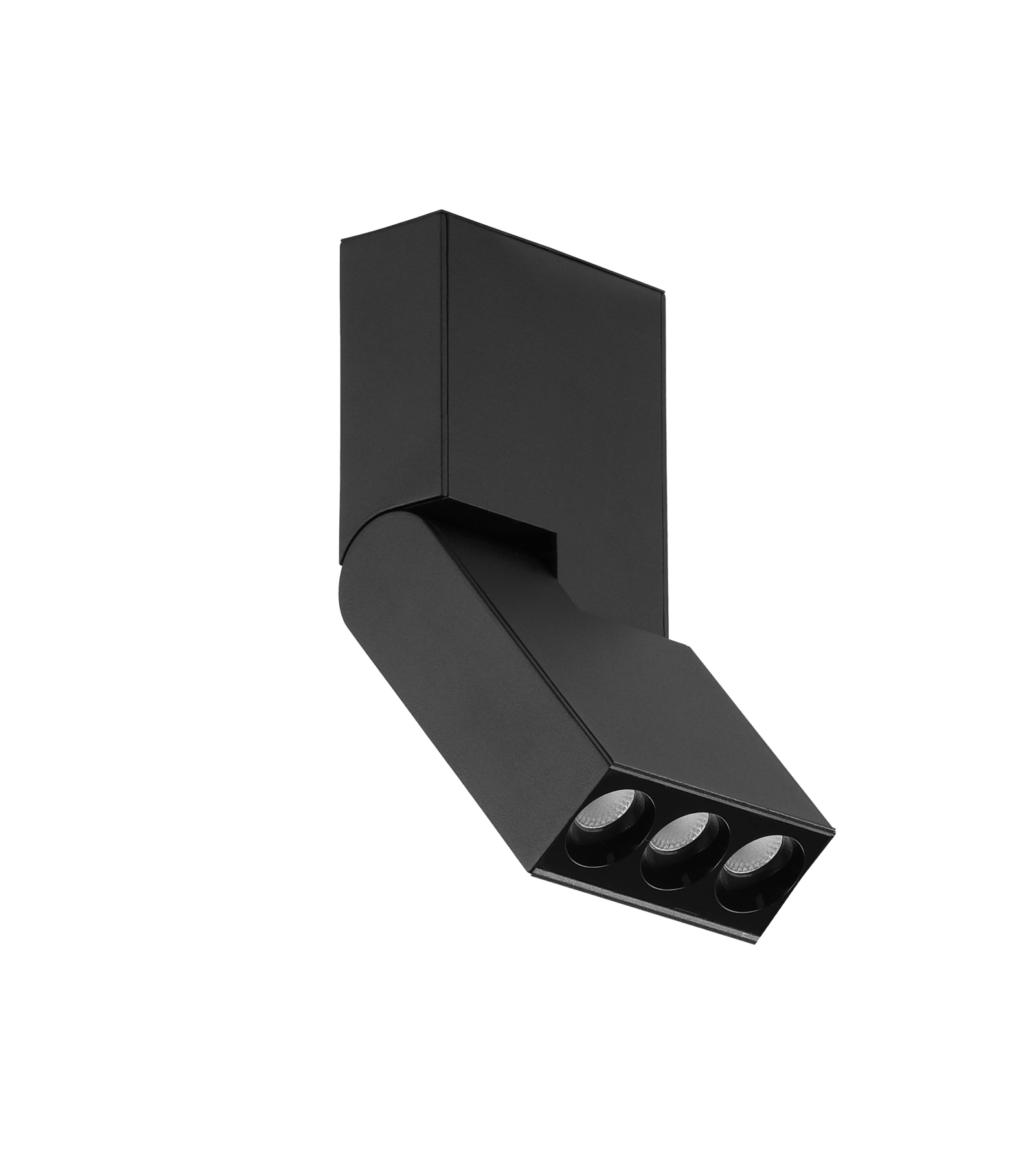 Folding Multi Spot - Standard Track - Black, 4W