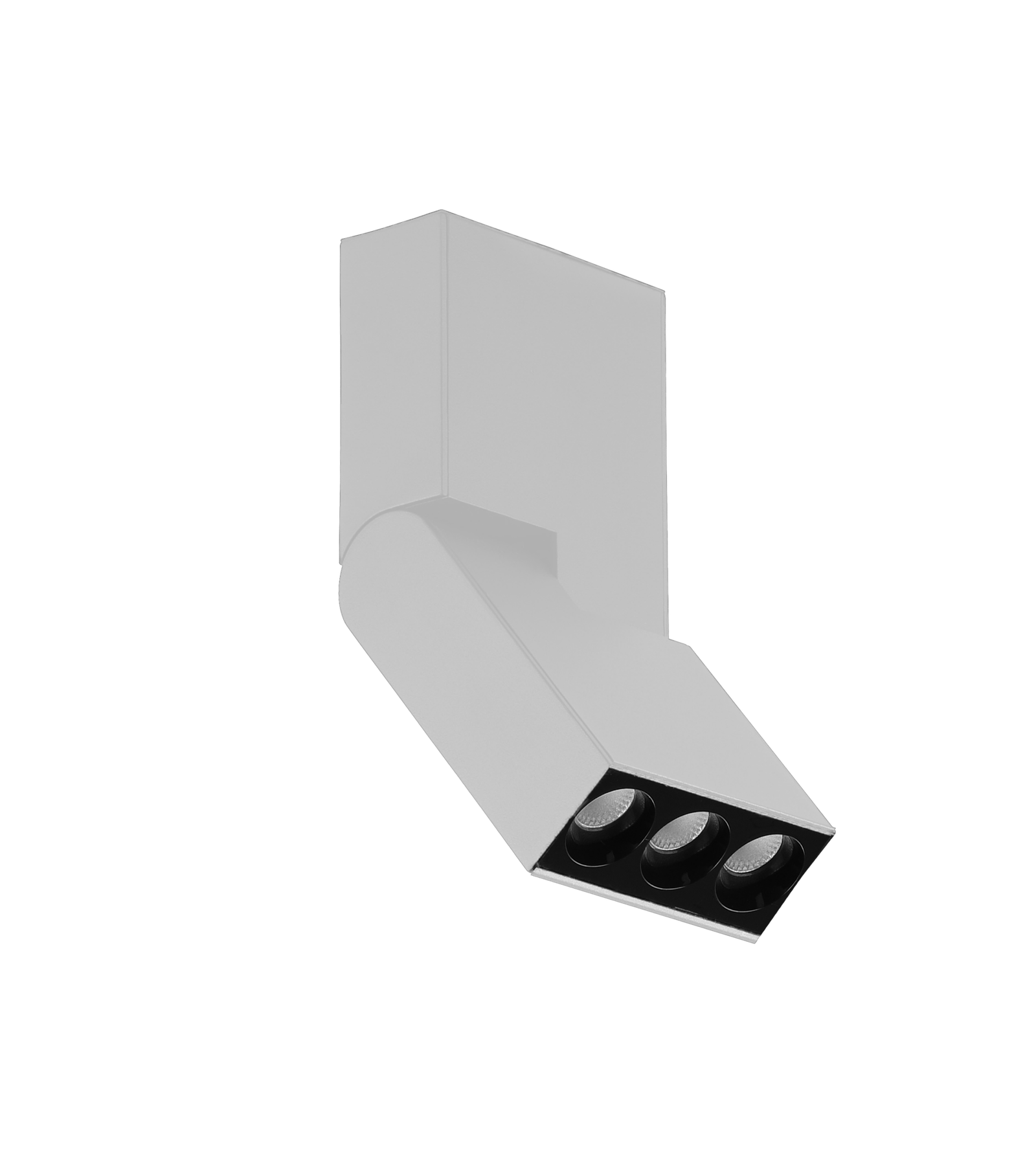 Folding Multi Spot - Standard Track - White, 4W