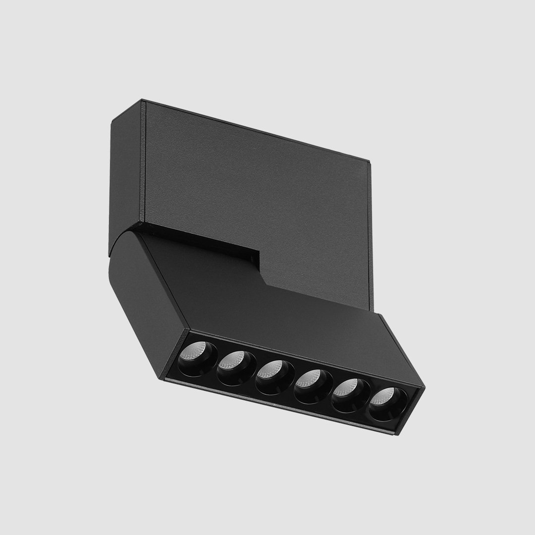 Folding Multi Spot - Slim Track - Black