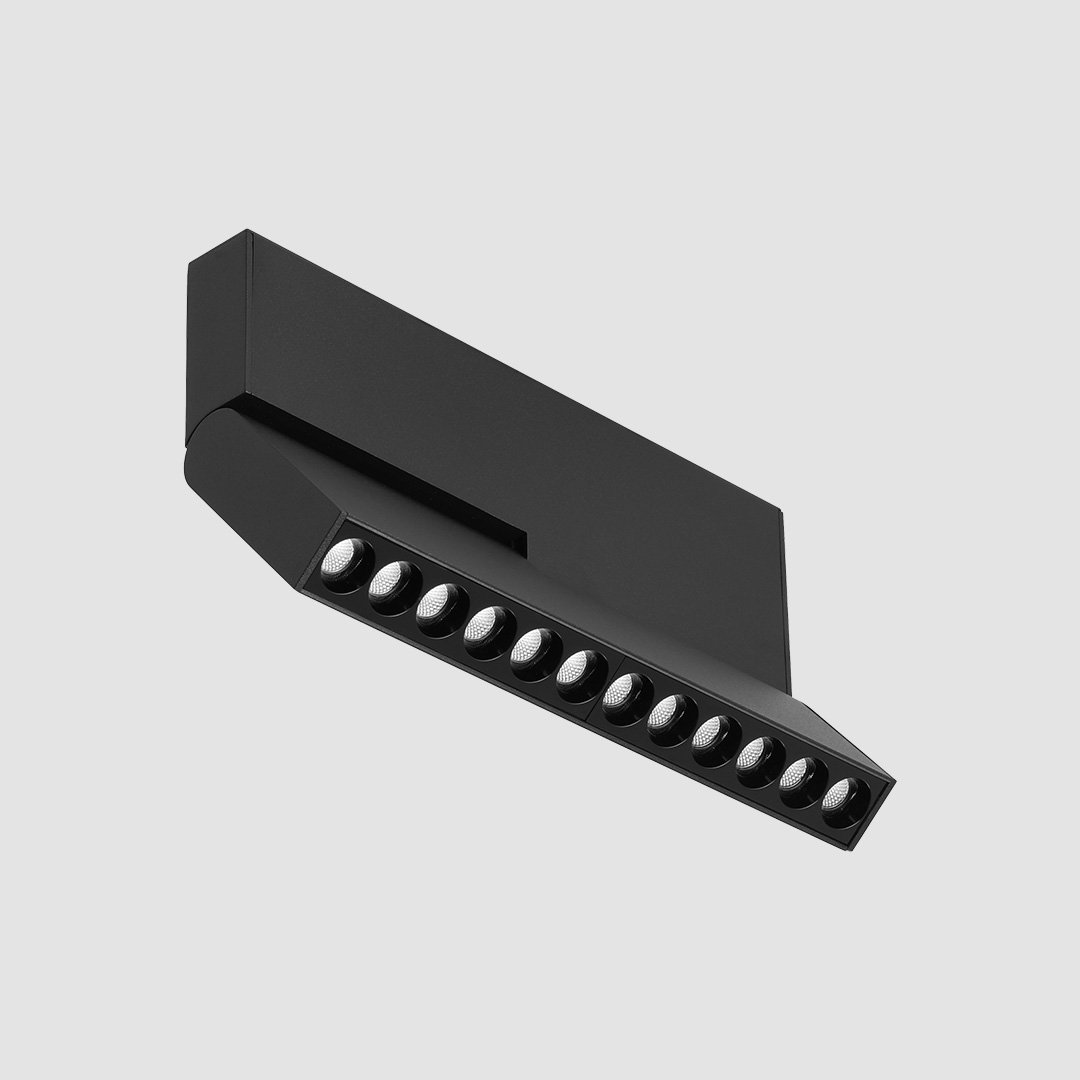 Folding Multi Spot - Slim Track - Black