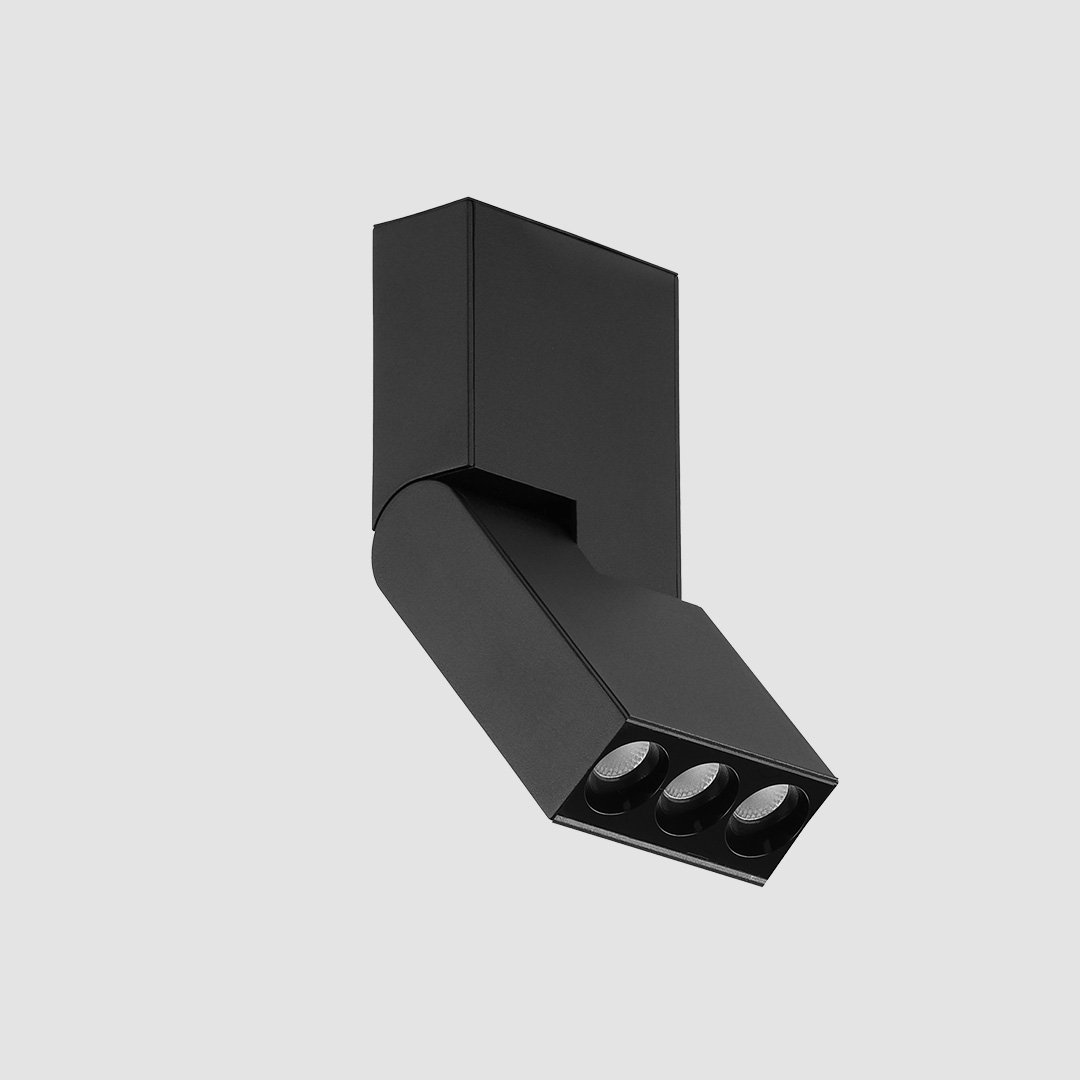 Folding Multi Spot - Slim Track - Black