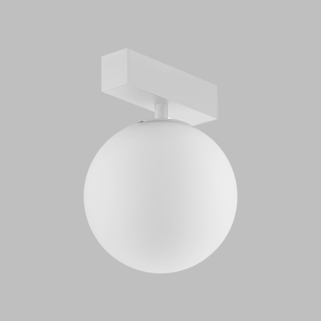 Globe Attachment - Slim Track - White