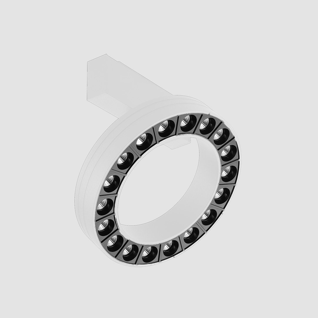 Halo Light - Slim Track - White