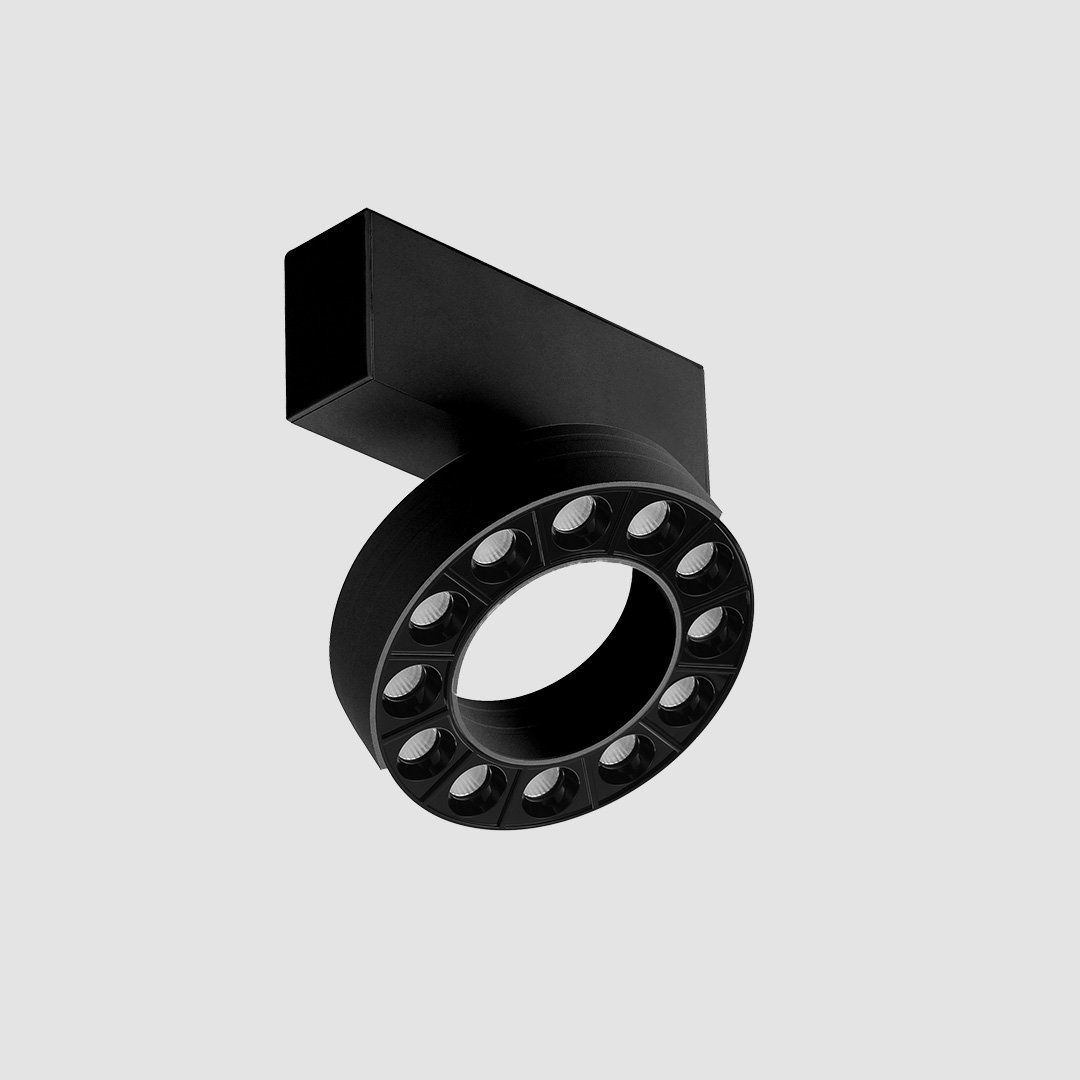 Halo Light - Slim Track - Black