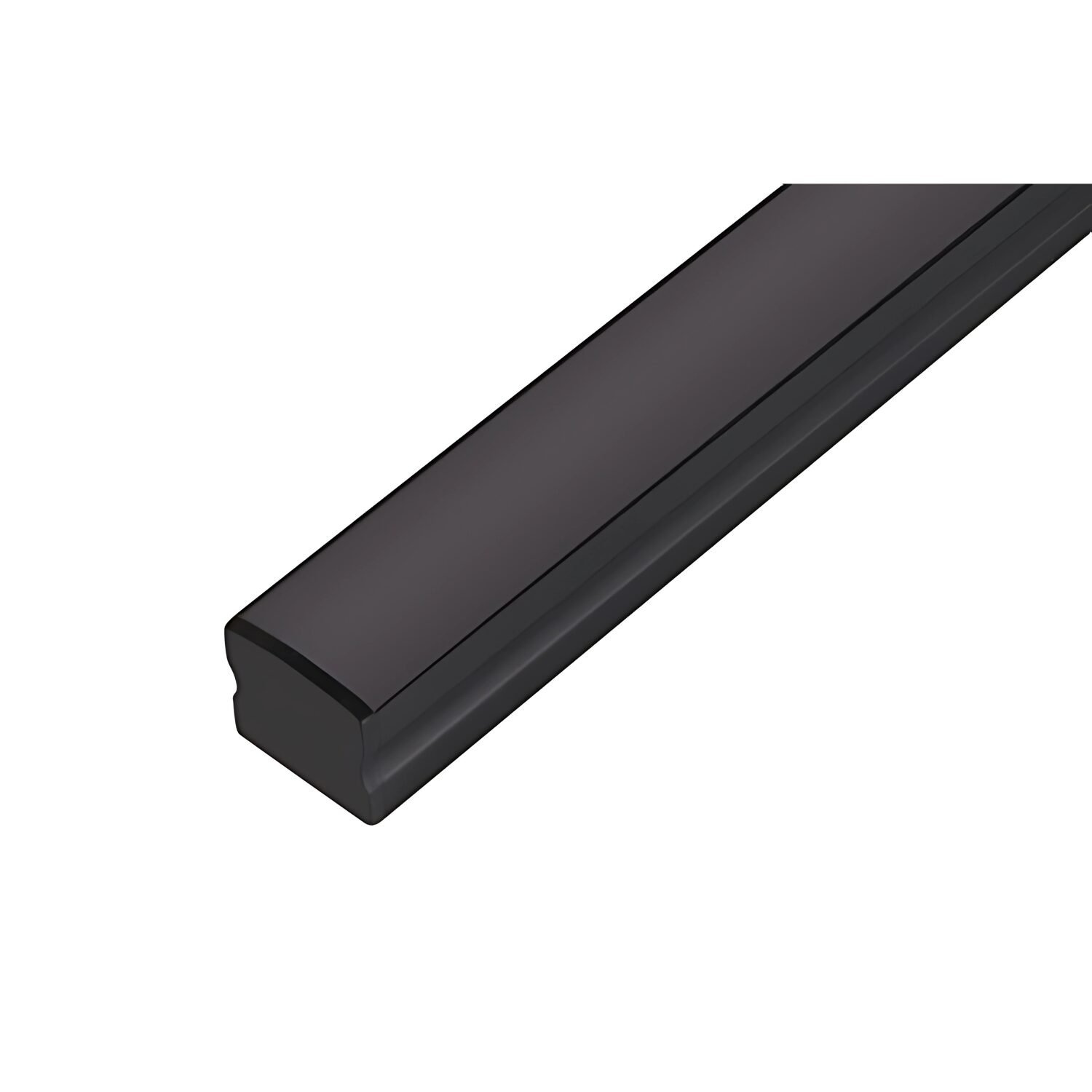 Led Aluminum Channel for Strip Lights - SM1715 - Black