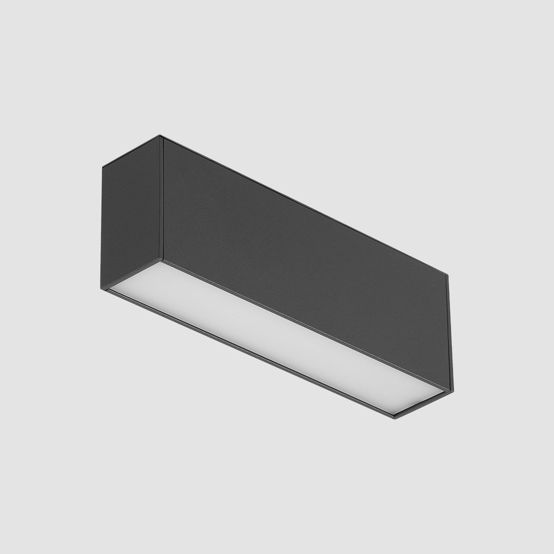 Linear Diffuser - Slim Track - Black