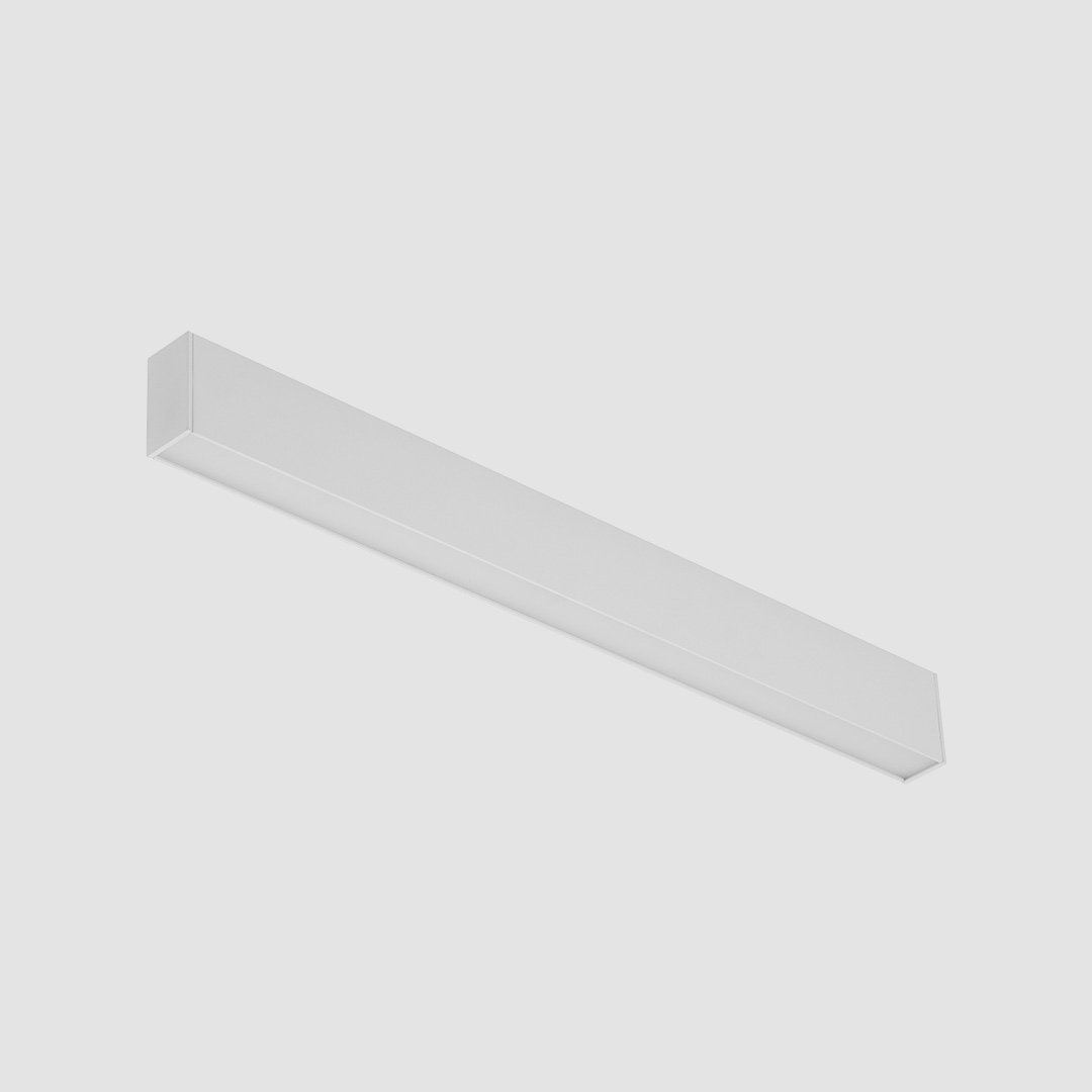 Linear Diffuser - Slim Track - White