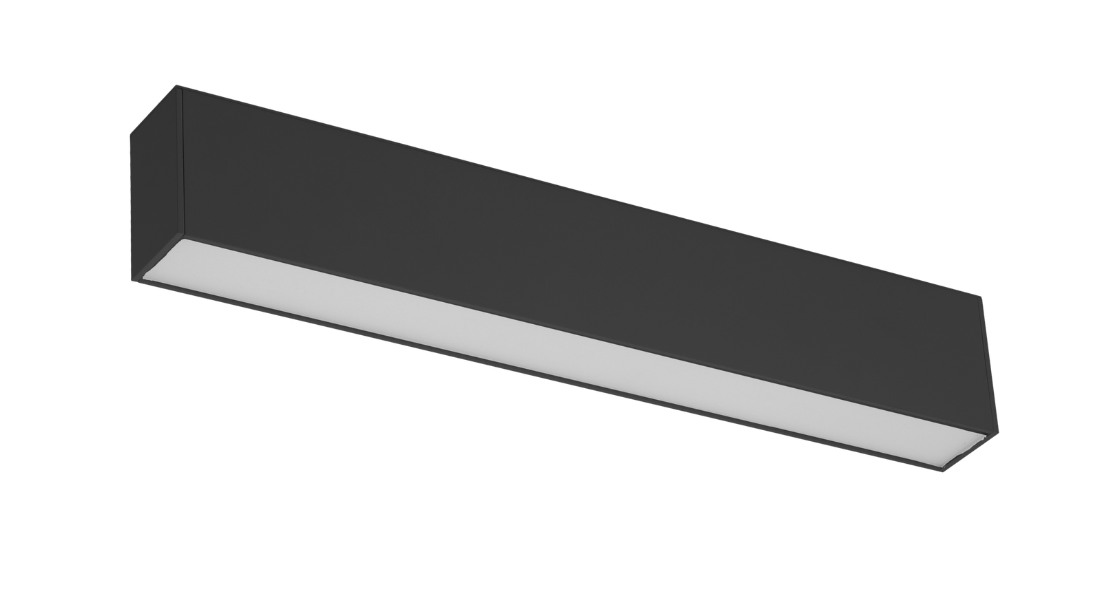 Linear Diffuser - Standard Track - Black, 26W