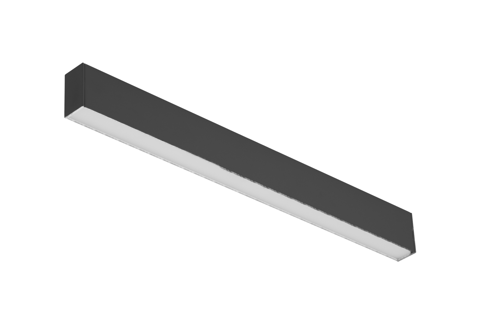Linear Diffuser - Standard Track - Black, 39W