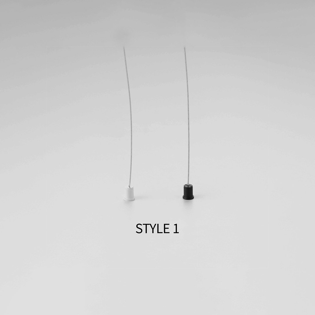 Pendant Conversion Kit Slim Track - Black, 1