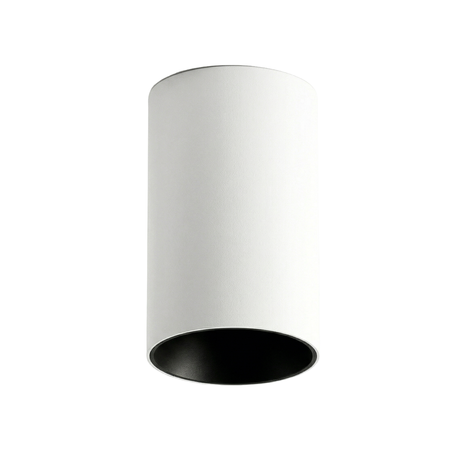 4" Cylinder Surface Mount - White