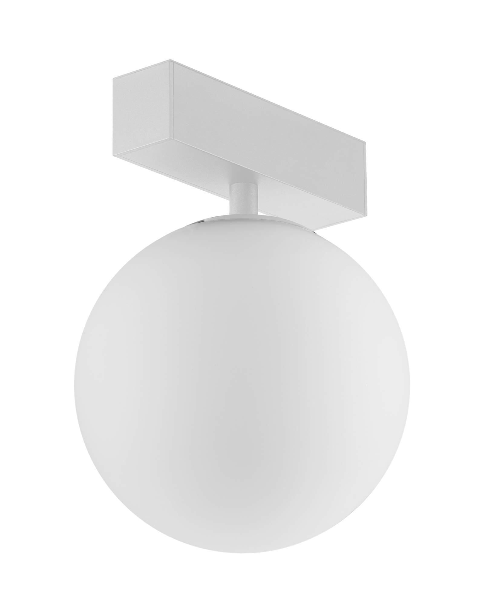 Globe Attachment - Standard Track - White