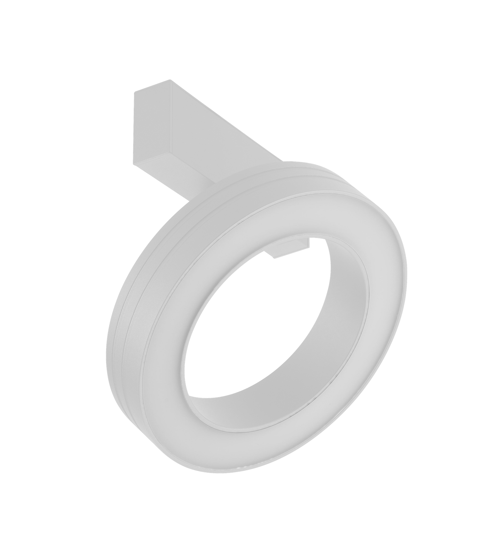 Halo Diffuser Attachment - Standard Track - 18W, White