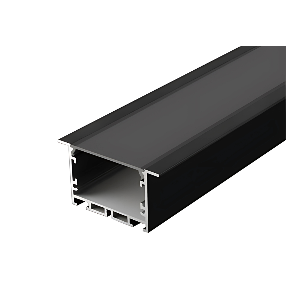 Led Aluminum Channel for Strip Lights - RC5032-A - Black