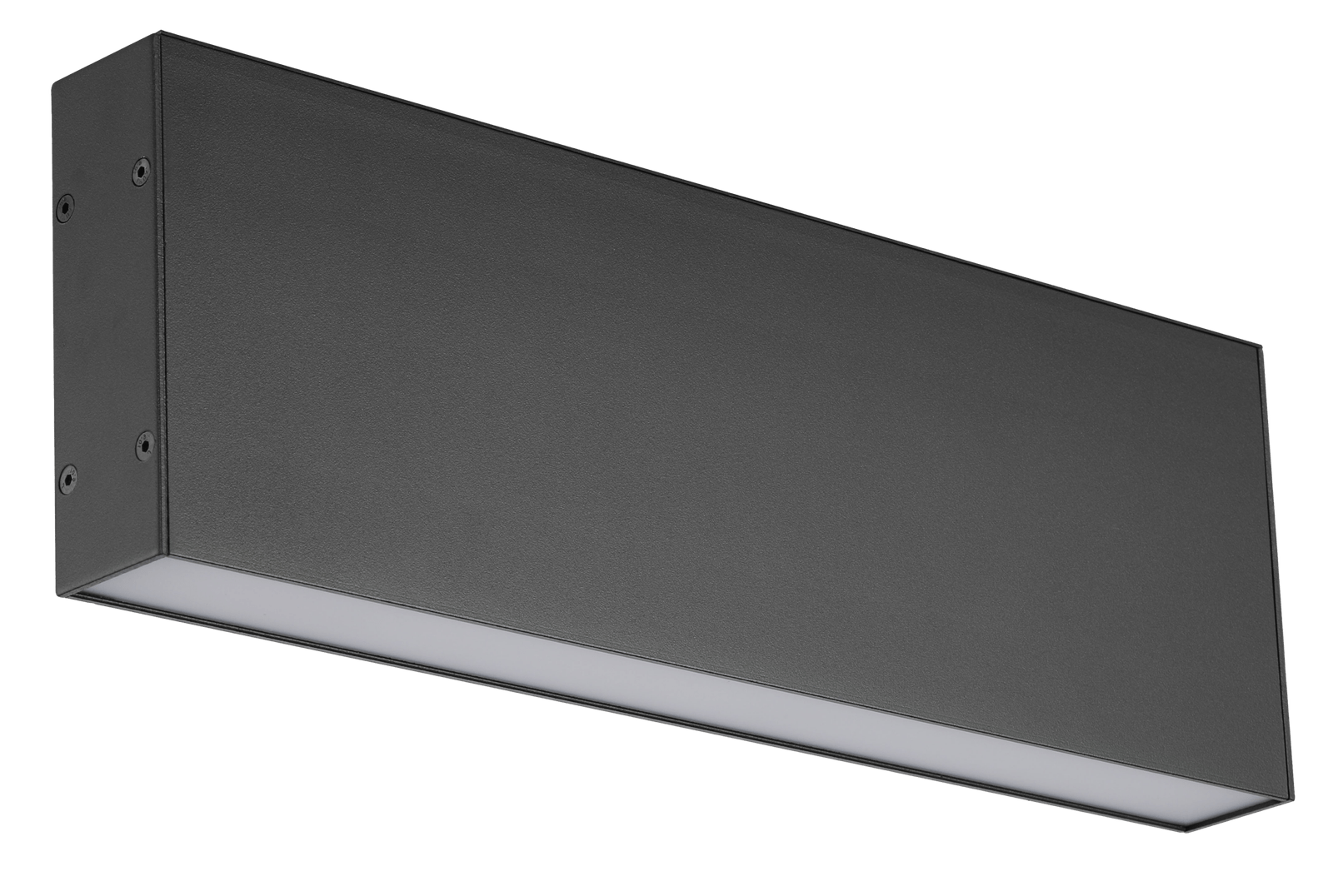 Protruding Linear Diffuser - Standard Track - Black