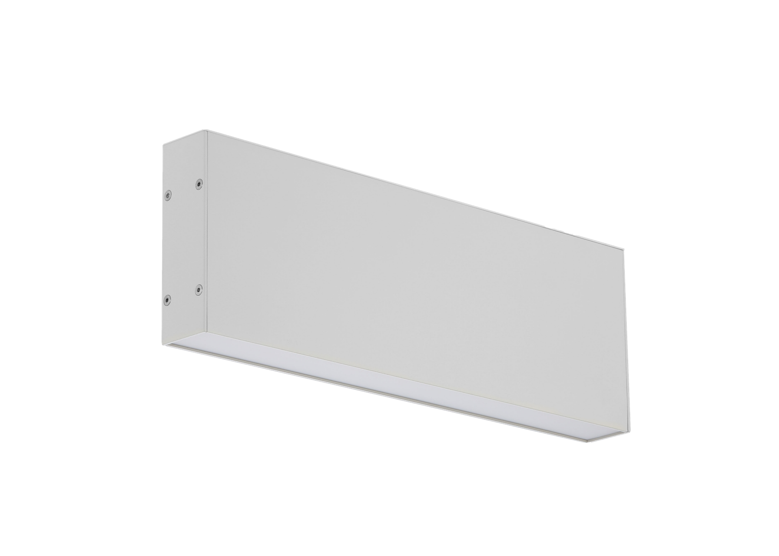 Protruding Linear Diffuser - Standard Track - White