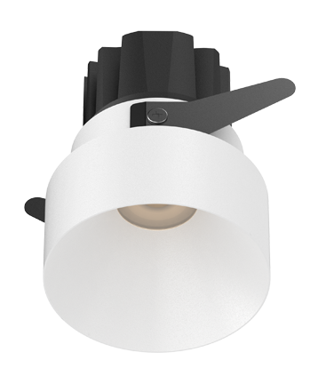 3 Inch Recessed Protruding Downlight - White