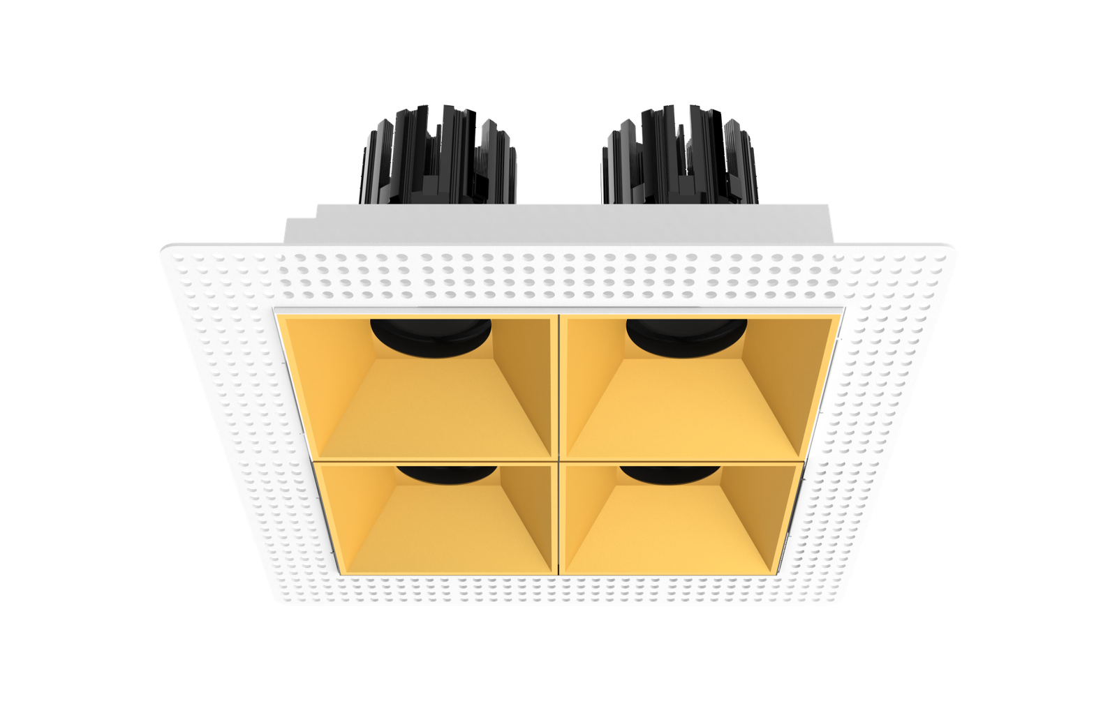 3 Inch Recessed Square Adjustable Quadruple Downlight