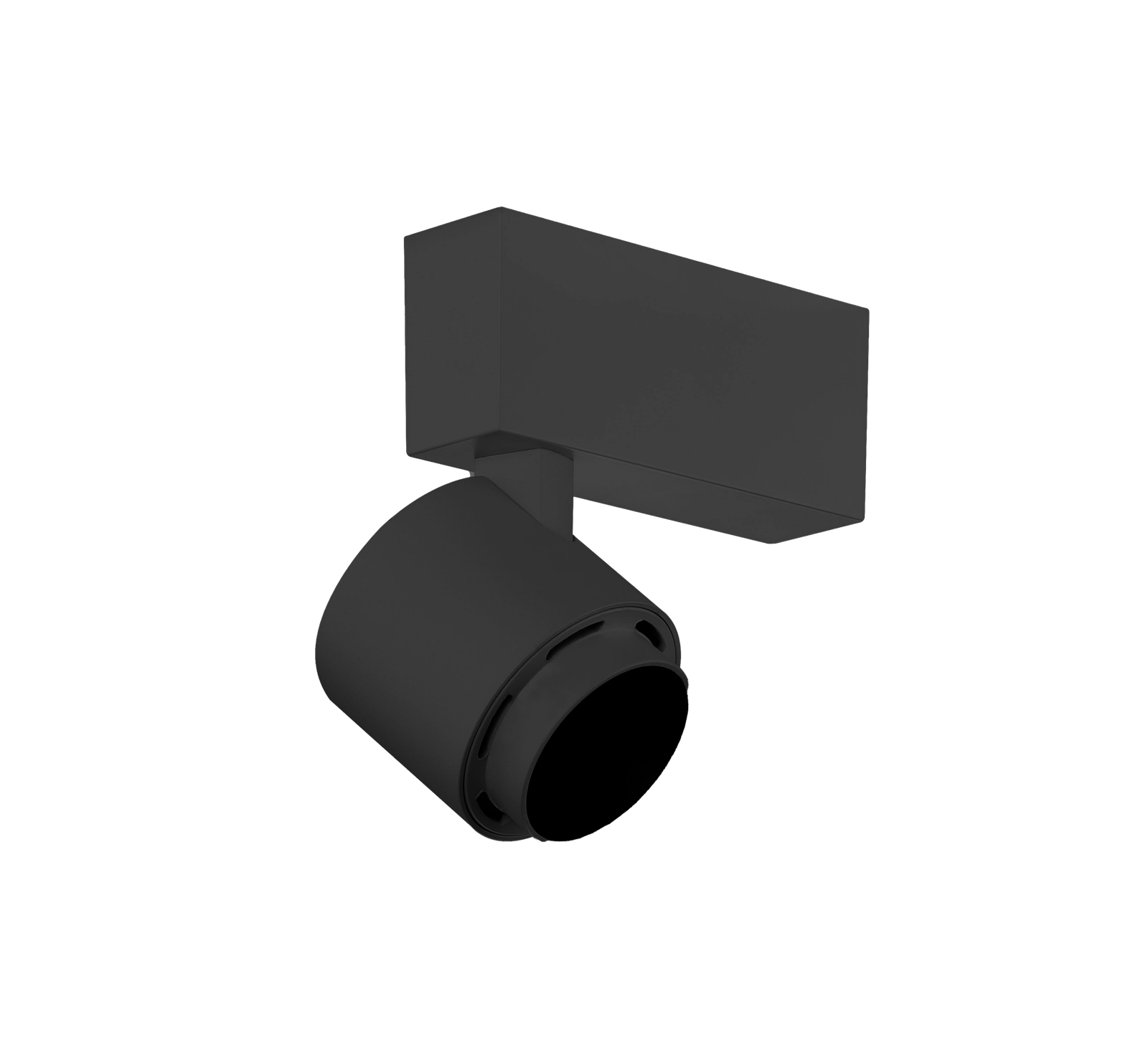 Modern Spot Light- Standard Track - Black, 8W