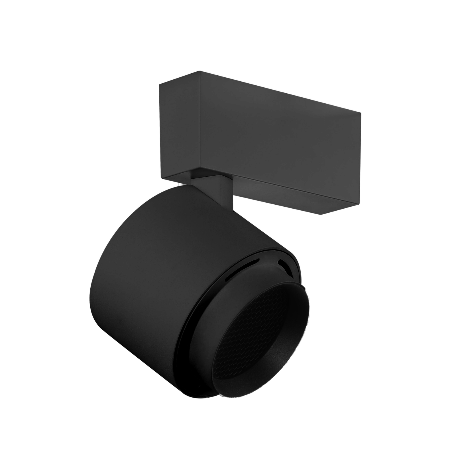 Modern Spot Light- Standard Track - Black, 15W