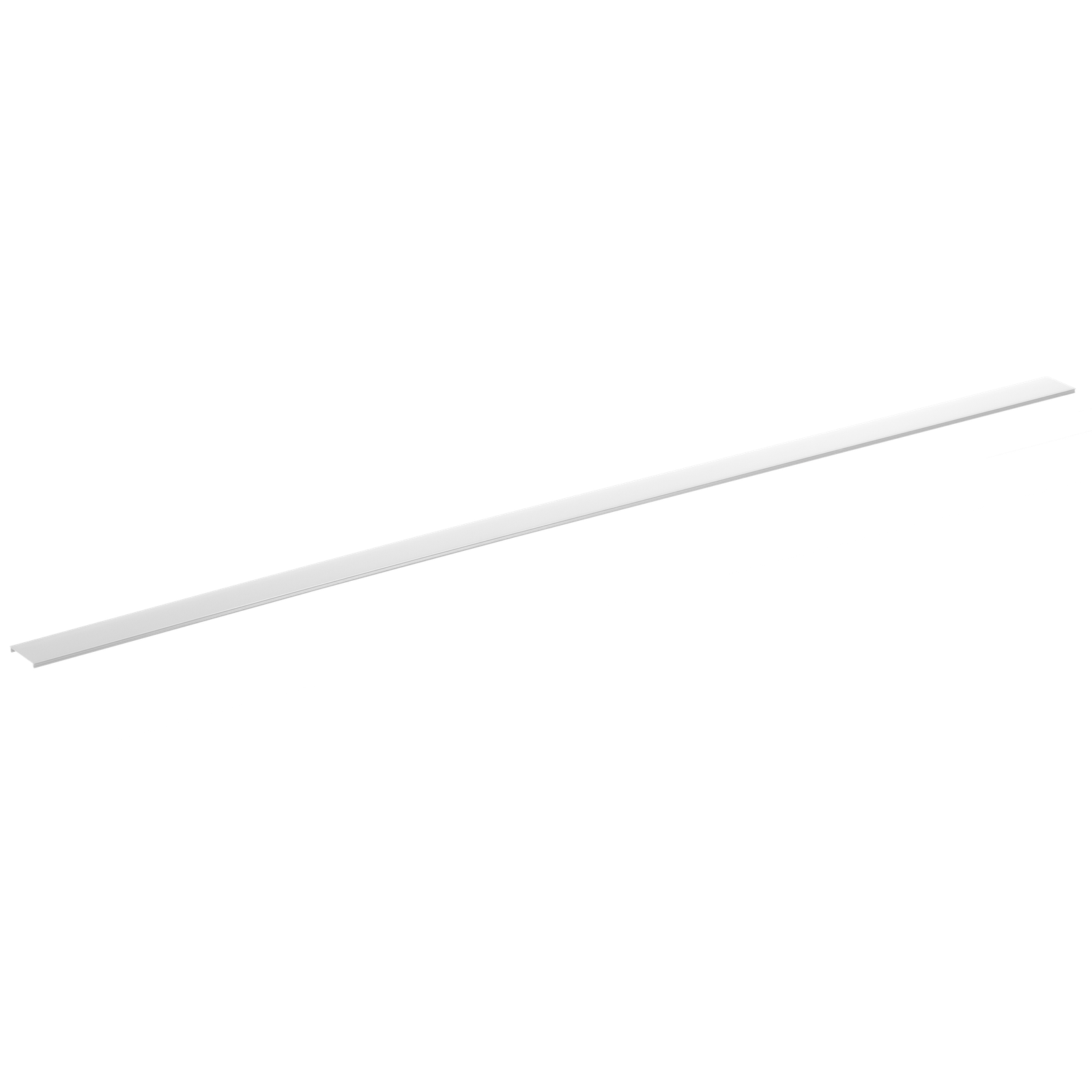 Track Cover - Standard Track - White, Trimless