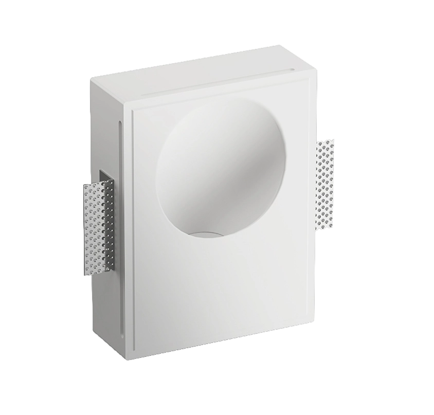 Trimless Gypsum Circle Step Light - Round