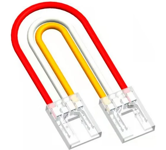 3-Pin LED Strip to Strip Connector 50 Pack