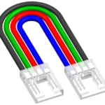 4-Pin RGB LED Strip Connector 50 Pack