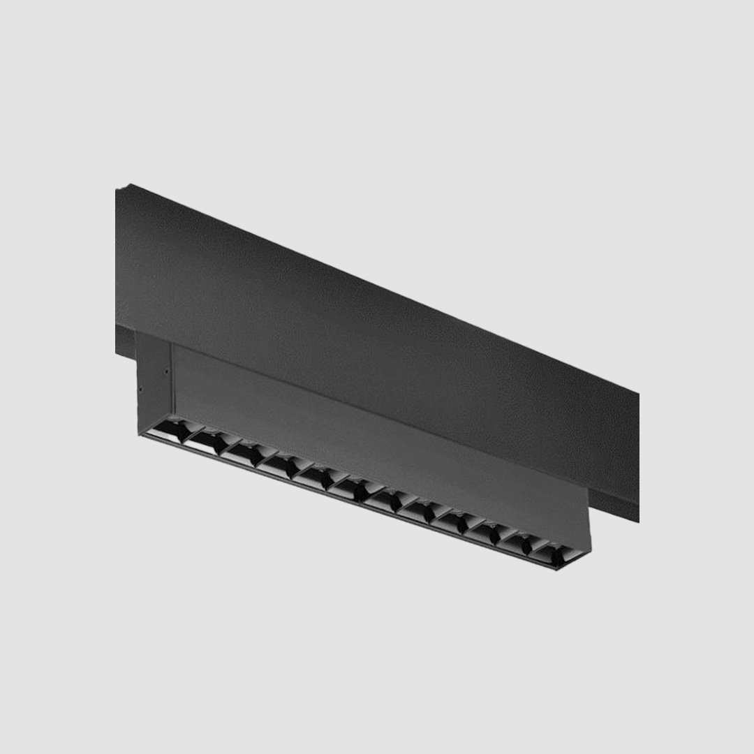 Protruding Linear Multi Spot - Slim Track - Black