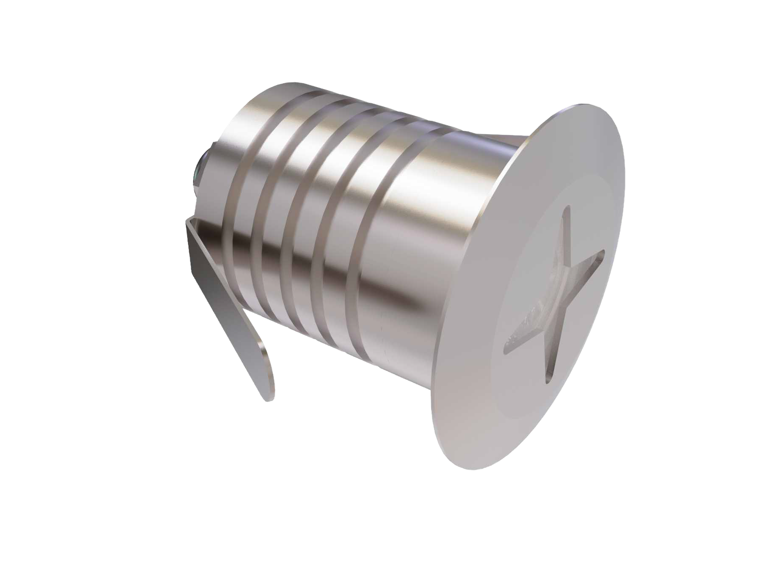 Stainless Steel In-Ground Uplight - Star